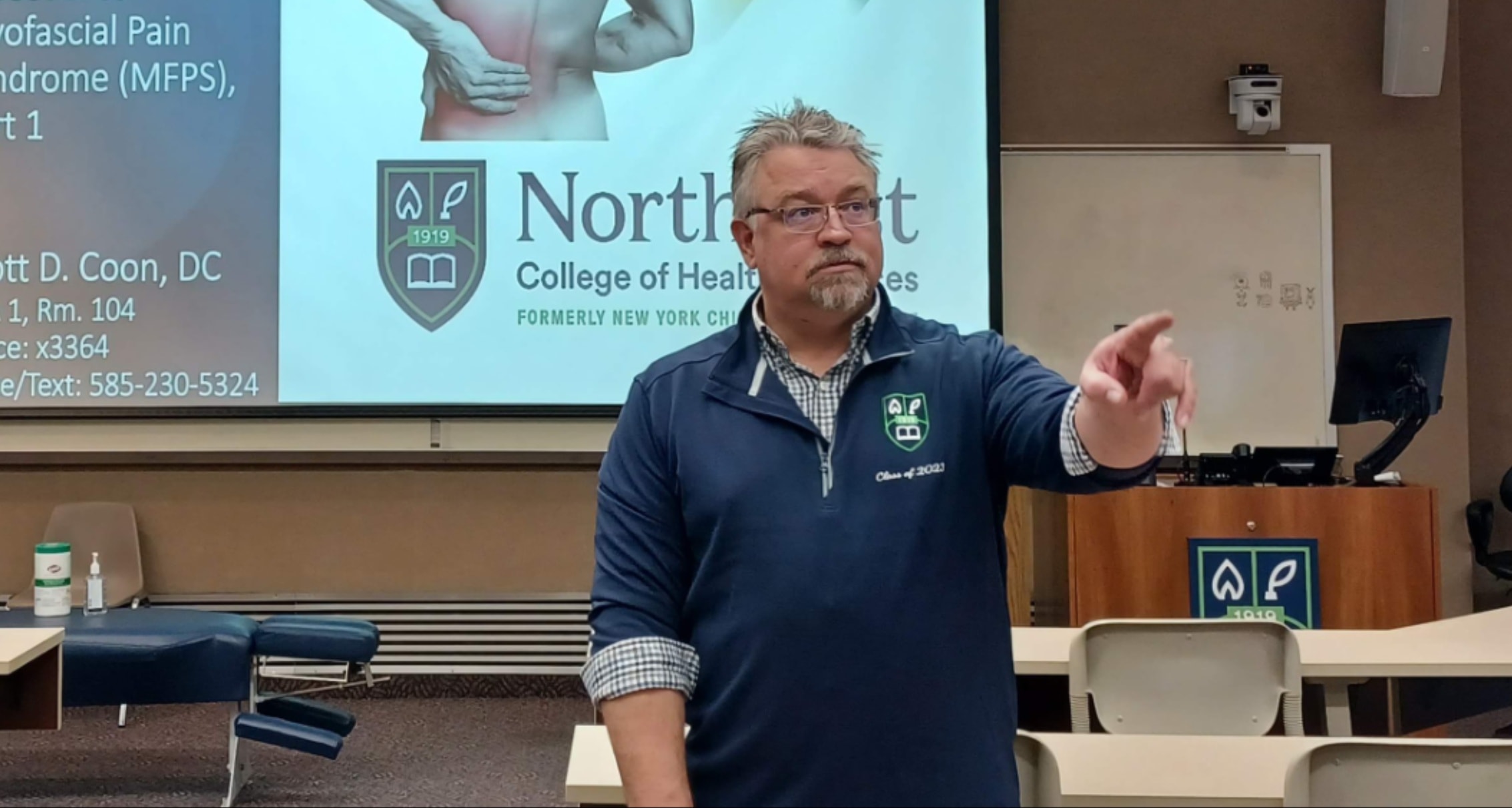 Teaching at Northeast College of Health Sciences